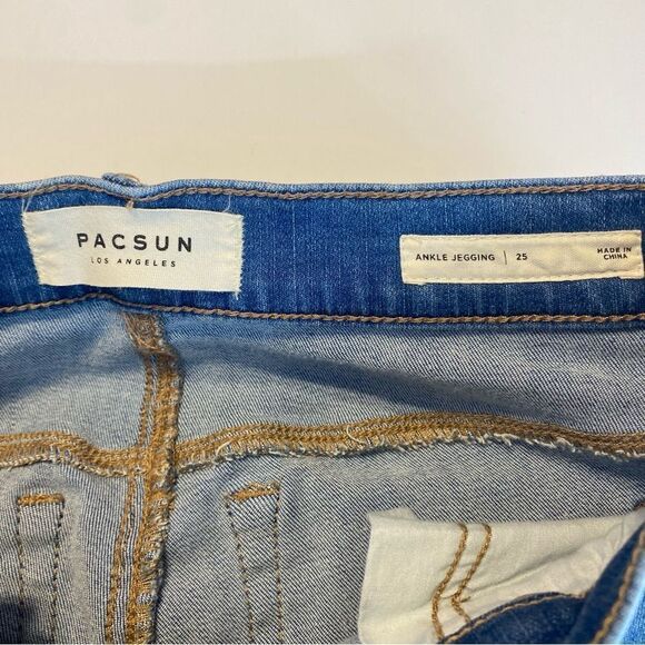 PACSUN Denim Skinny Ankle Jeans - Picture 10 of 10